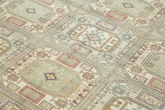 6x9 Beige Vintage Rug - 37944