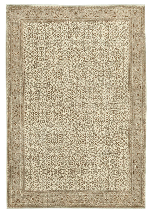 6x9 Beige Vintage Rug - 37945