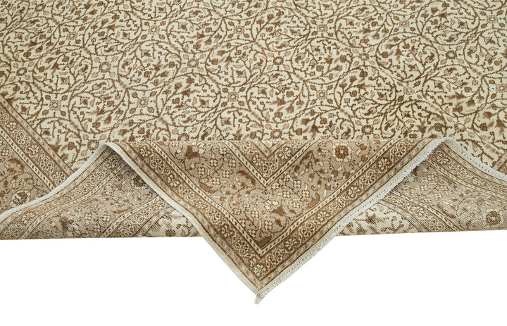 6x9 Beige Vintage Rug - 37945