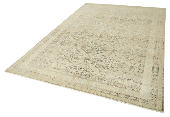 6x9 Beige Vintage Rug - 37950