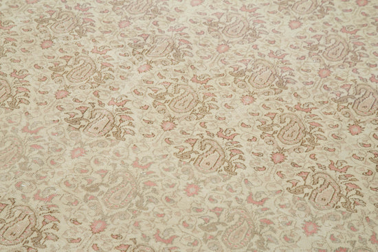 7x10 Beige Vintage Rug - 37952
