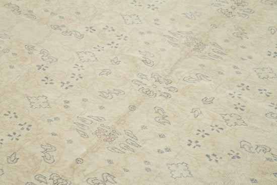 7x10 Beige Vintage Rug - 37962