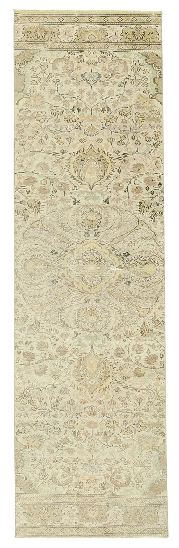 3x10 Beige Vintage Rug - 37976