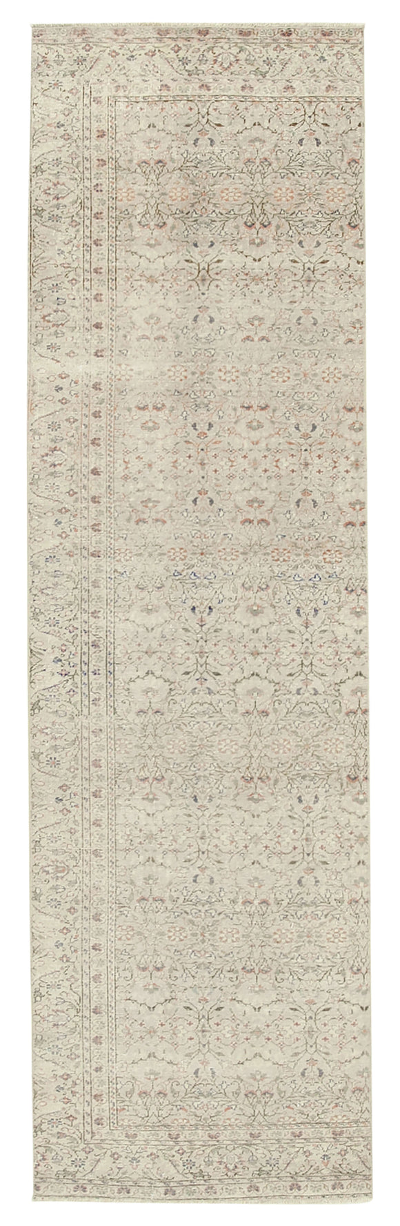 3x9 Beige Vintage Rug - 37977