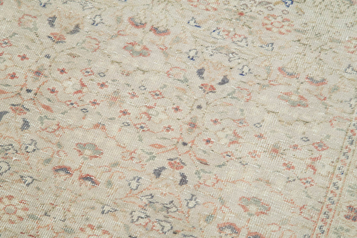 3x9 Beige Vintage Rug - 37977