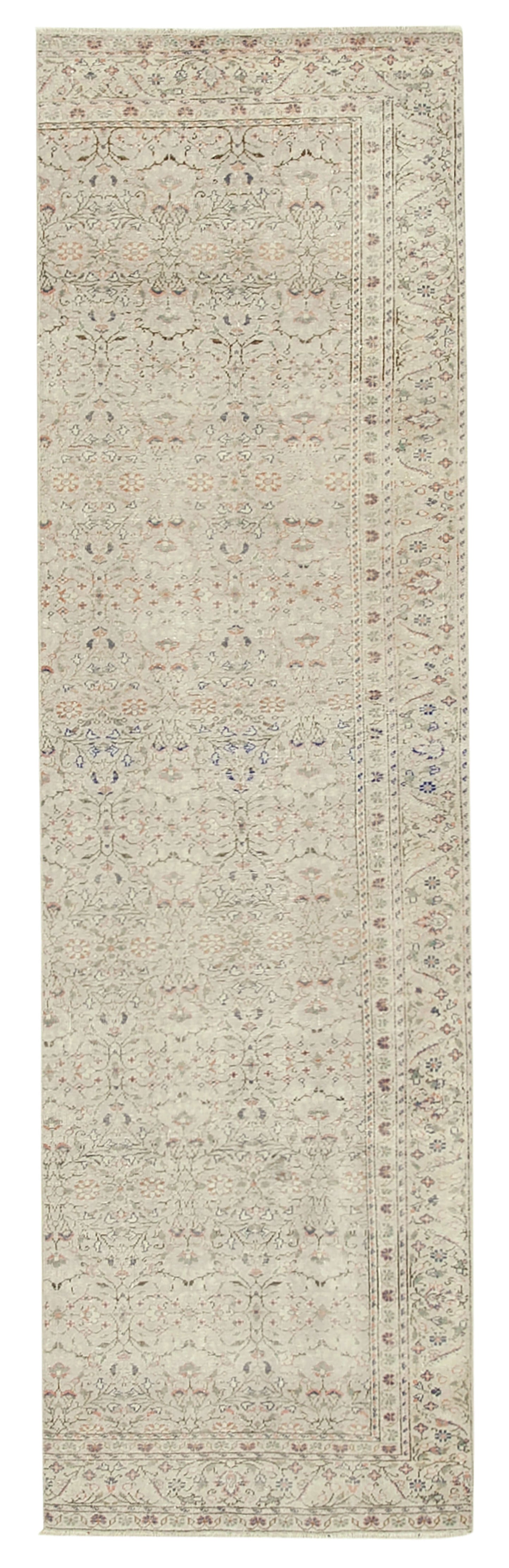 3x9 Beige Vintage Rug - 37980