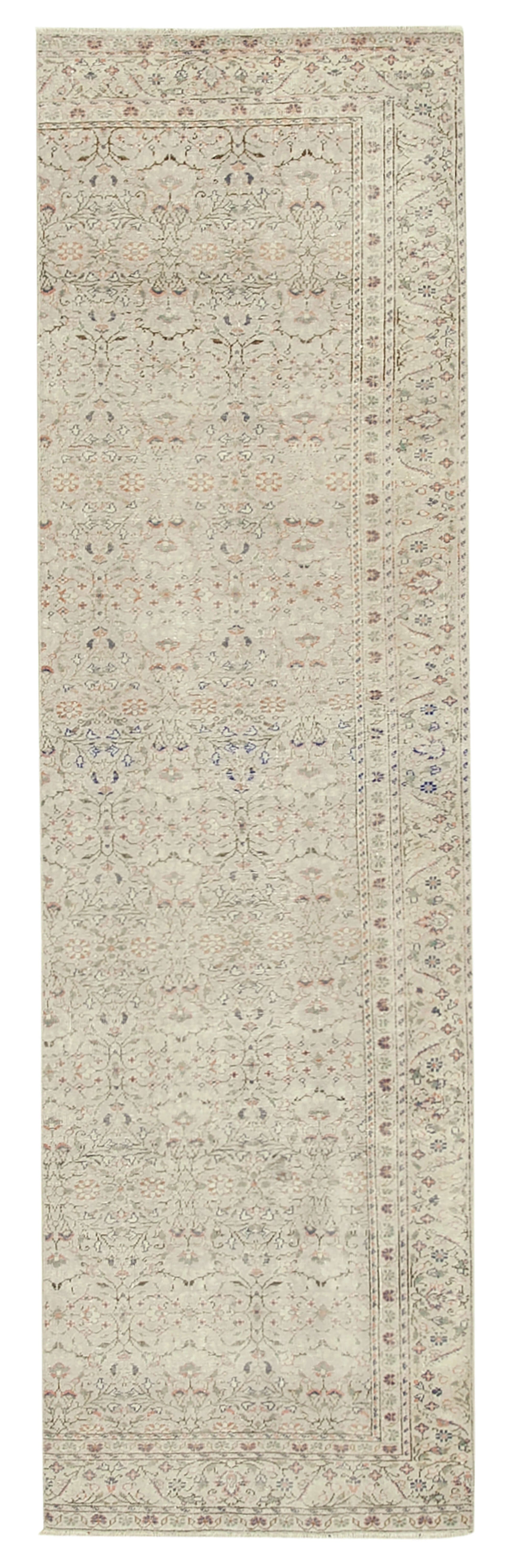 3x9 Beige Vintage Rug - 37980