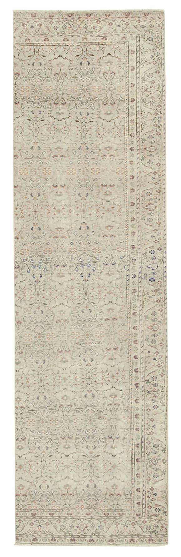 3x9 Beige Vintage Rug - 37980