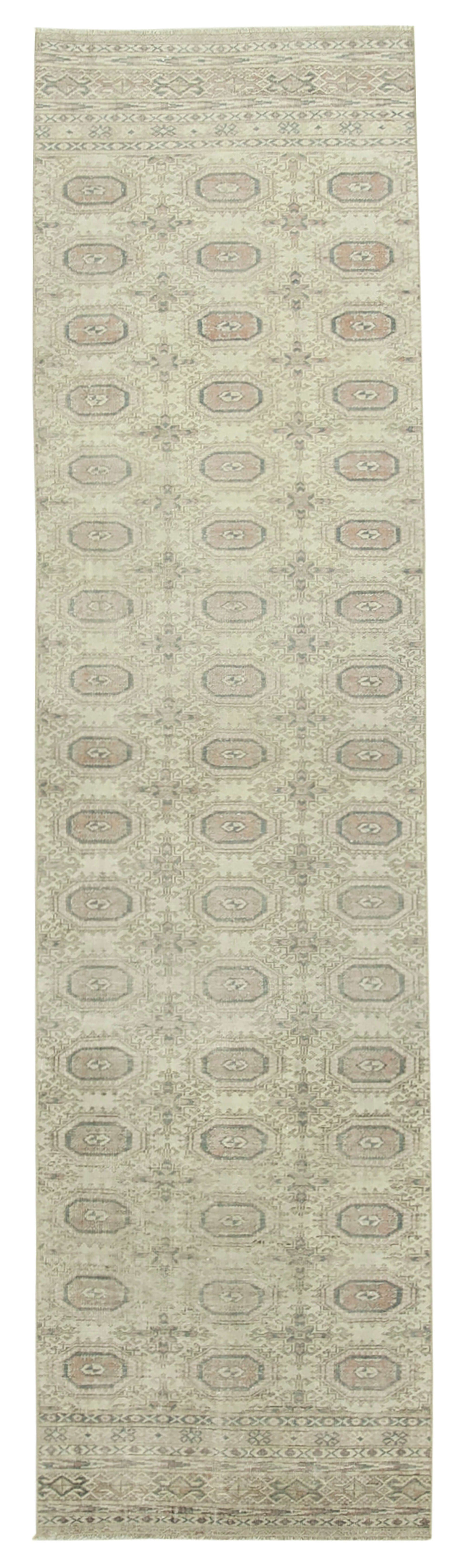 2x9 Beige Vintage Rug - 37981