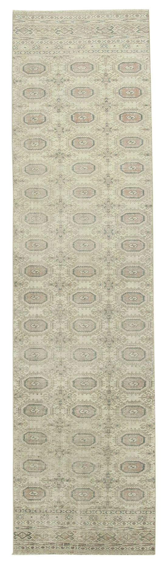 2x9 Beige Vintage Rug - 37981