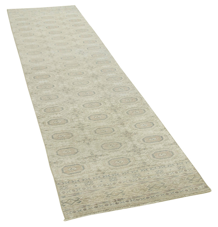 2x9 Beige Vintage Rug - 37981