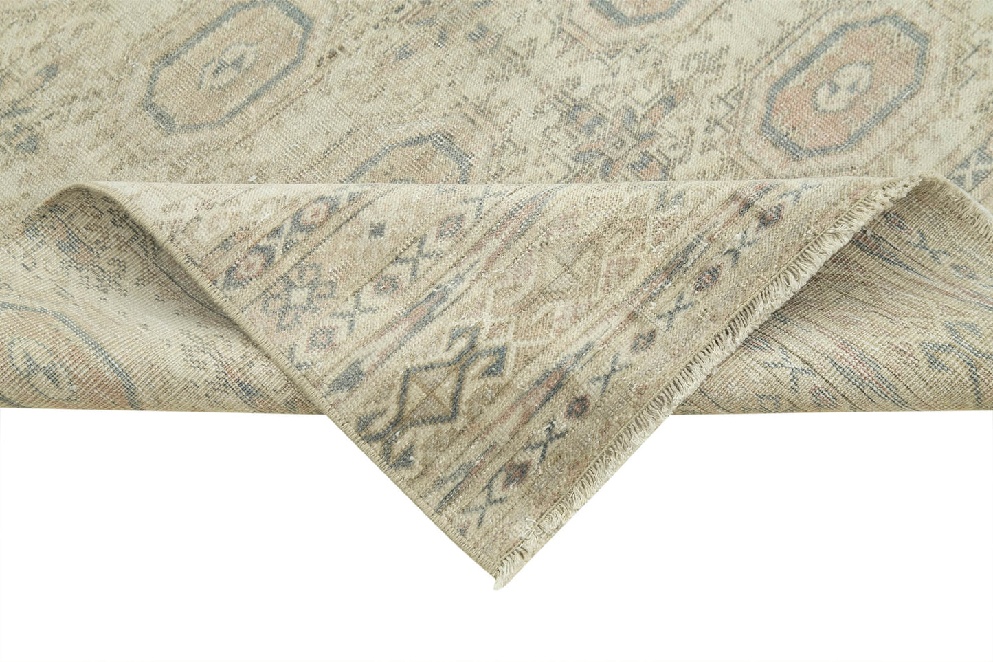 2x9 Beige Vintage Rug - 37981