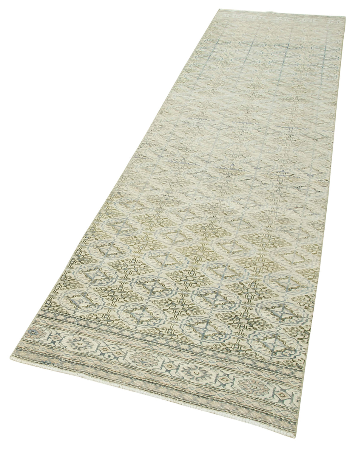 3x10 Beige Vintage Rug - 37983