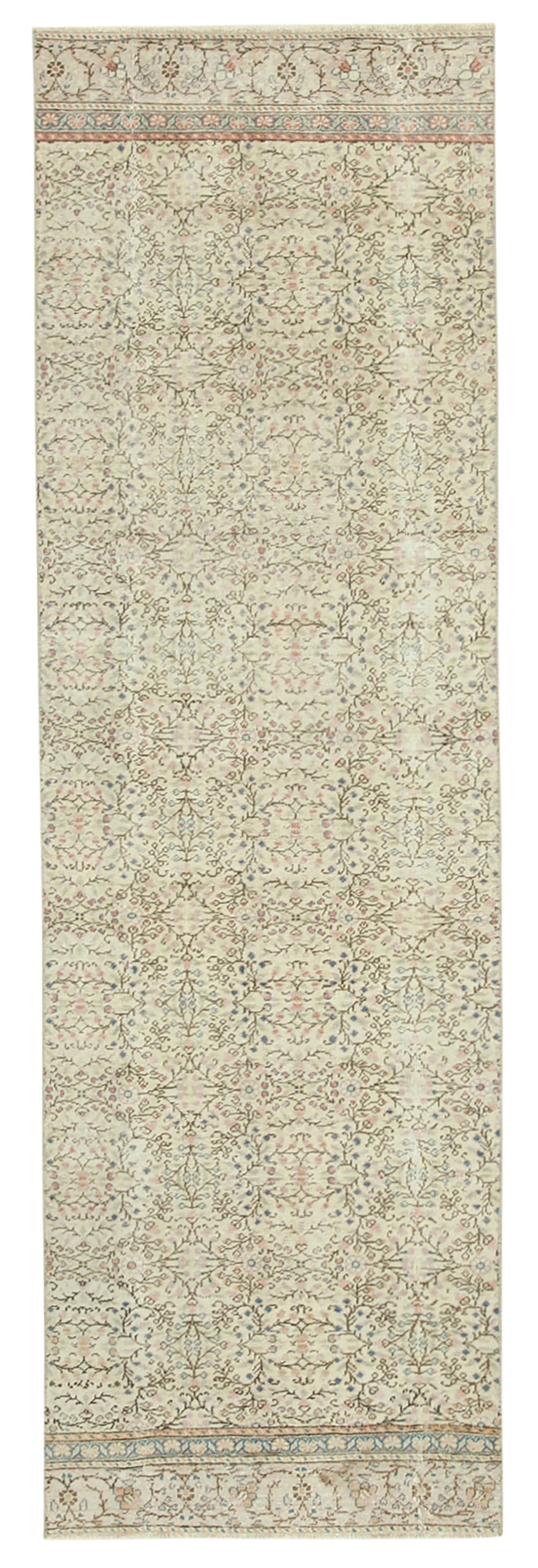 3x9 Beige Vintage Rug - 37985