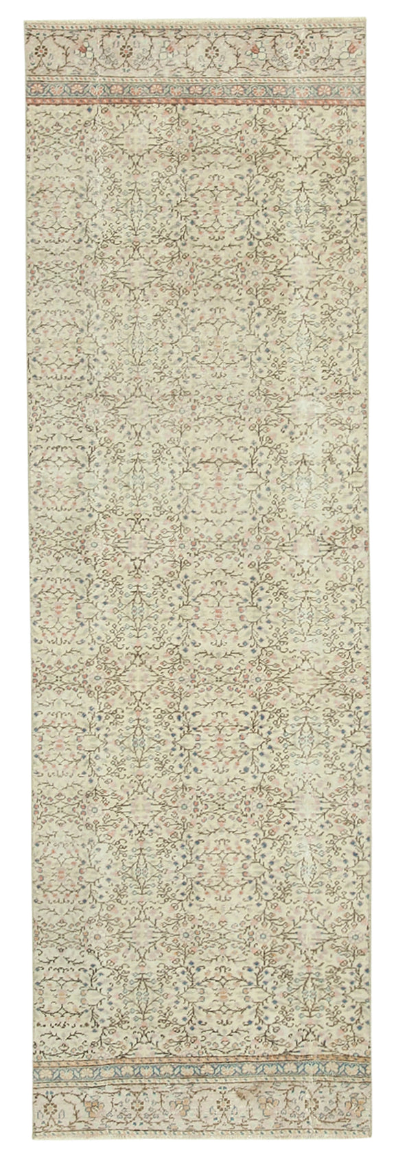 3x9 Beige Vintage Rug - 37985