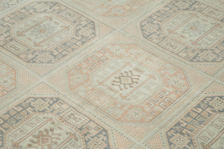 6x10 Beige Vintage Rug - 37996