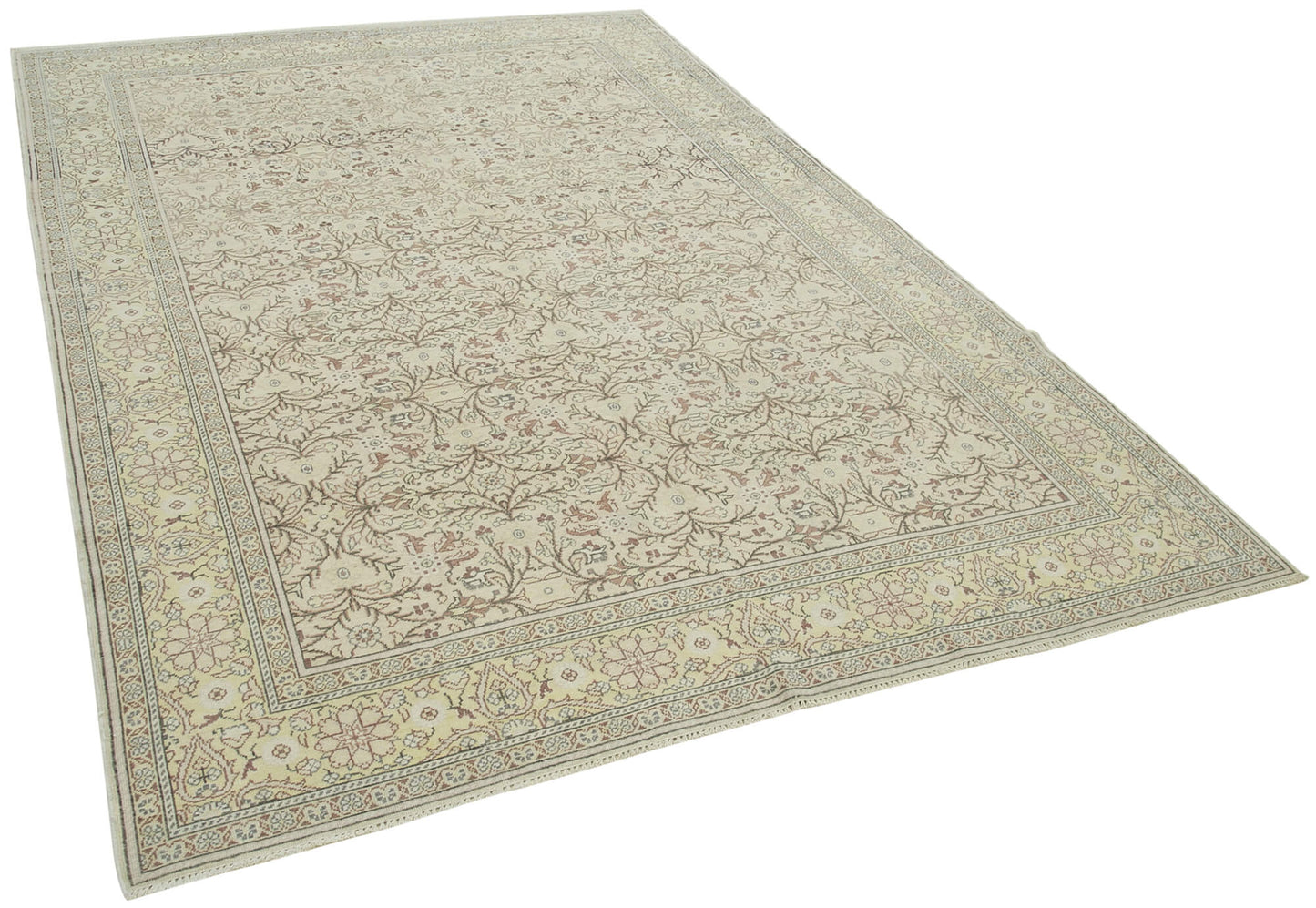 6x9 Beige Vintage Rug - 37999