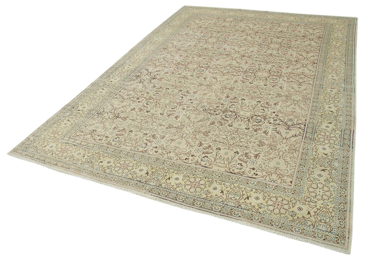 6x9 Beige Vintage Rug - 37999