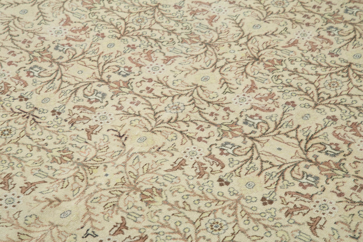 6x9 Beige Vintage Rug - 37999