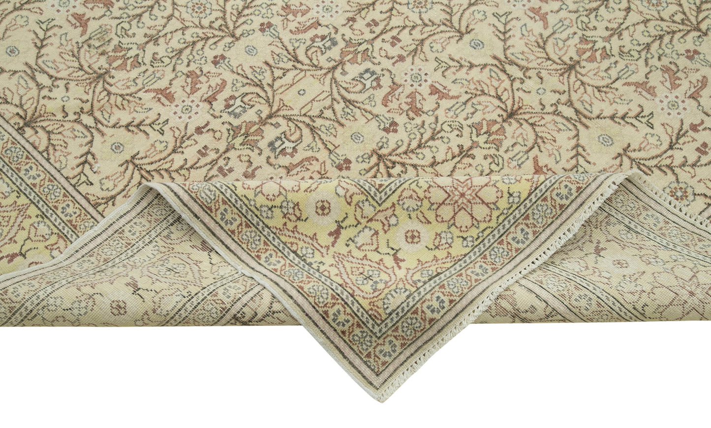6x9 Beige Vintage Rug - 37999