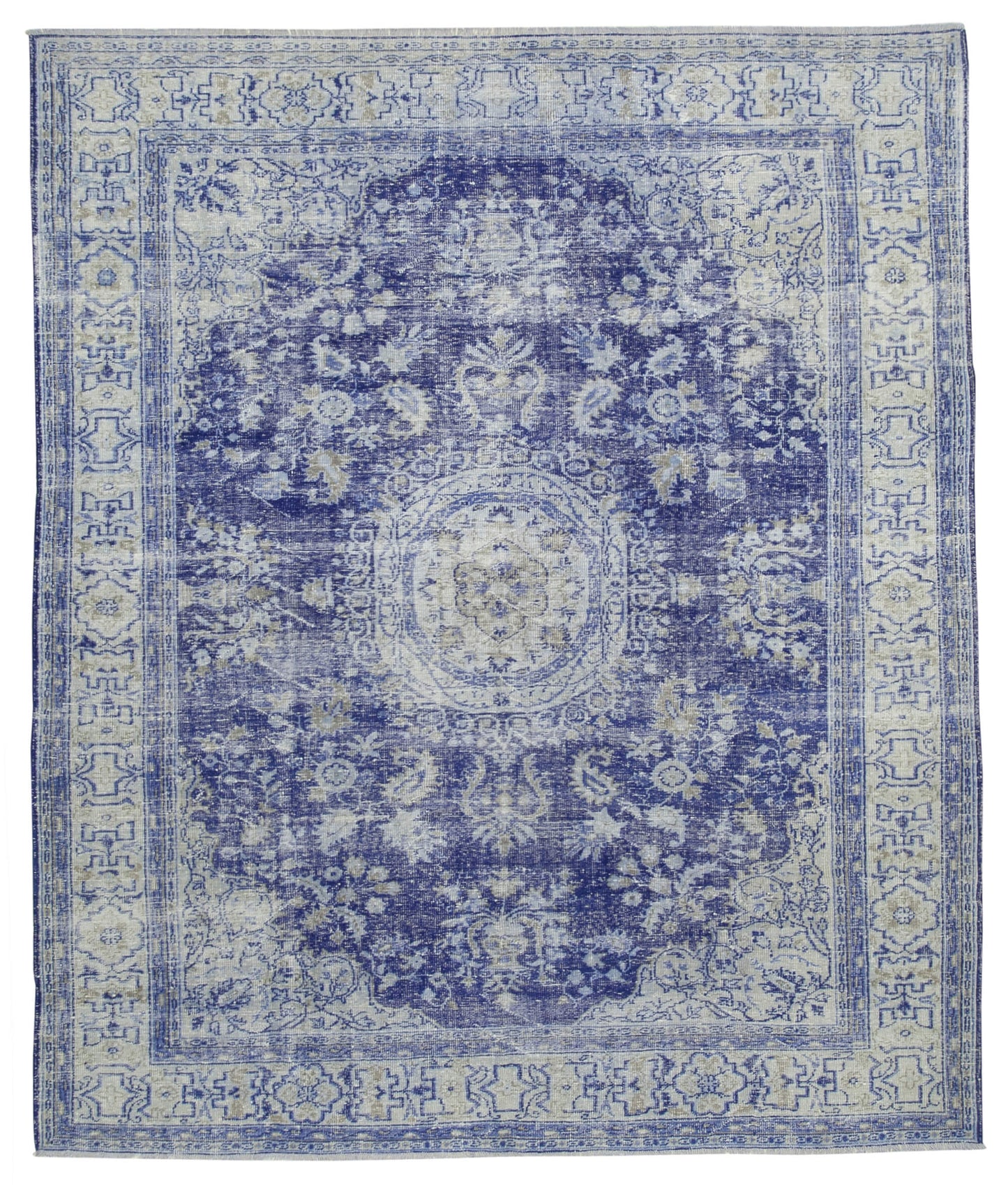 9x11 Blue Vintage Rug - 38008
