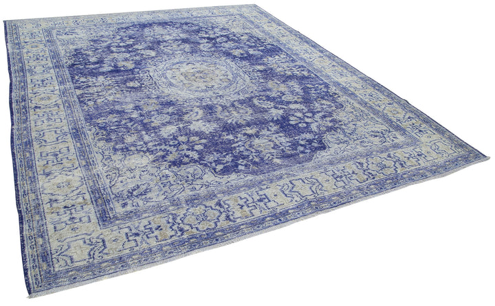 9x11 Blue Vintage Rug - 38008