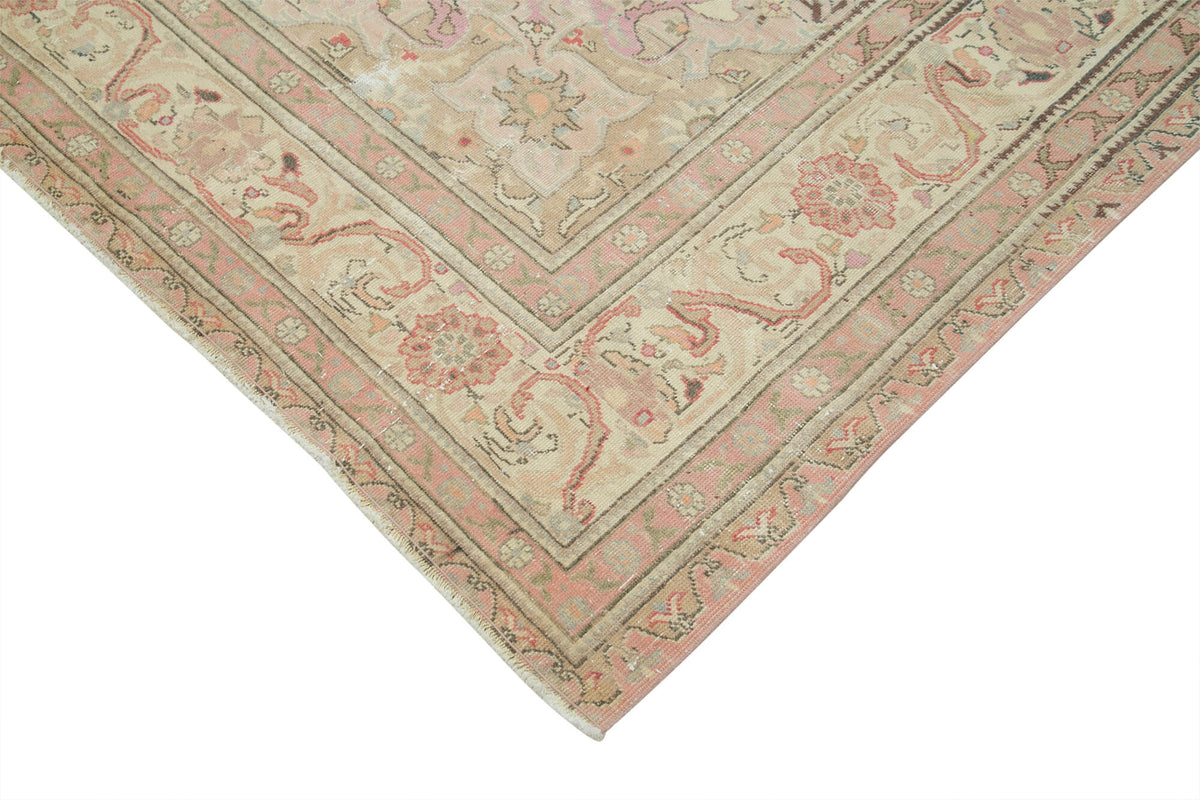 8x12 Beige Vintage Rug - 38020