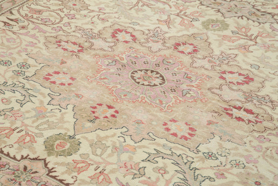 8x12 Beige Vintage Rug - 38020
