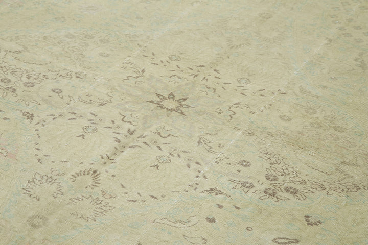 8x12 Beige Vintage Rug - 38030