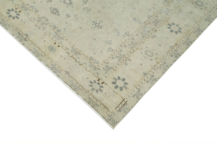 8x11 Beige Vintage Rug - 38034