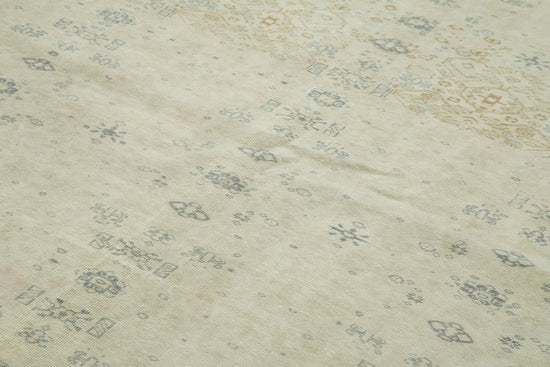 8x11 Beige Vintage Rug - 38034