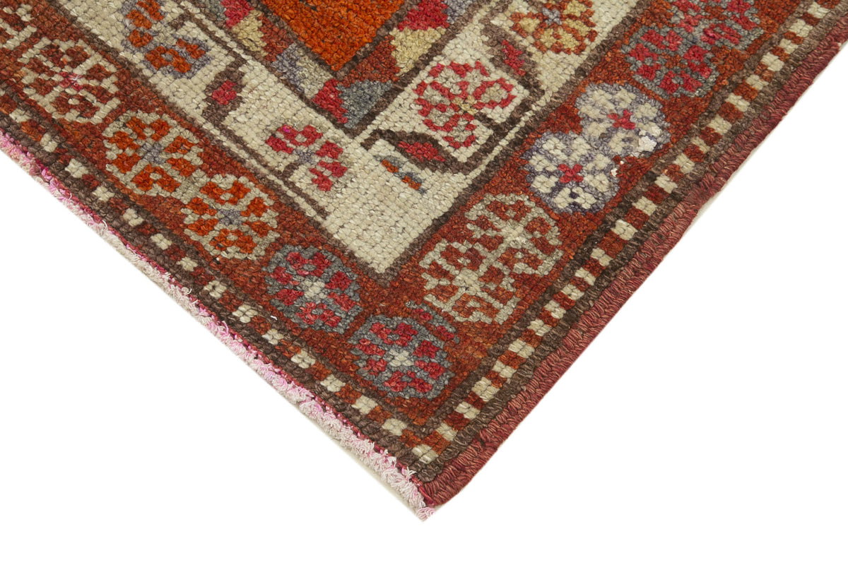 3x12 Red Boho Runner Rugs - 38081