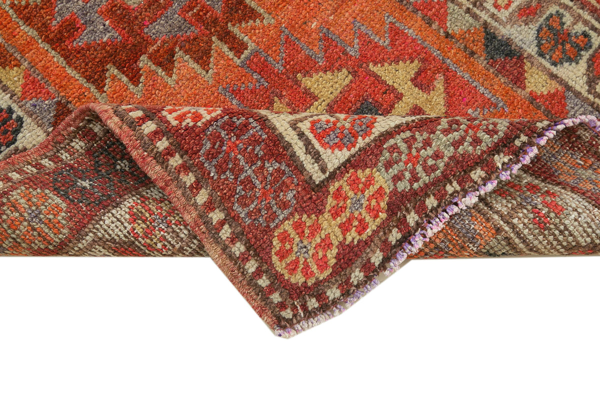 3x12 Red Boho Runner Rugs - 38081