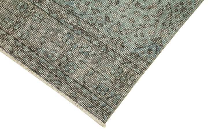 3x10 Blue Overdyed Runner Rug - 38151
