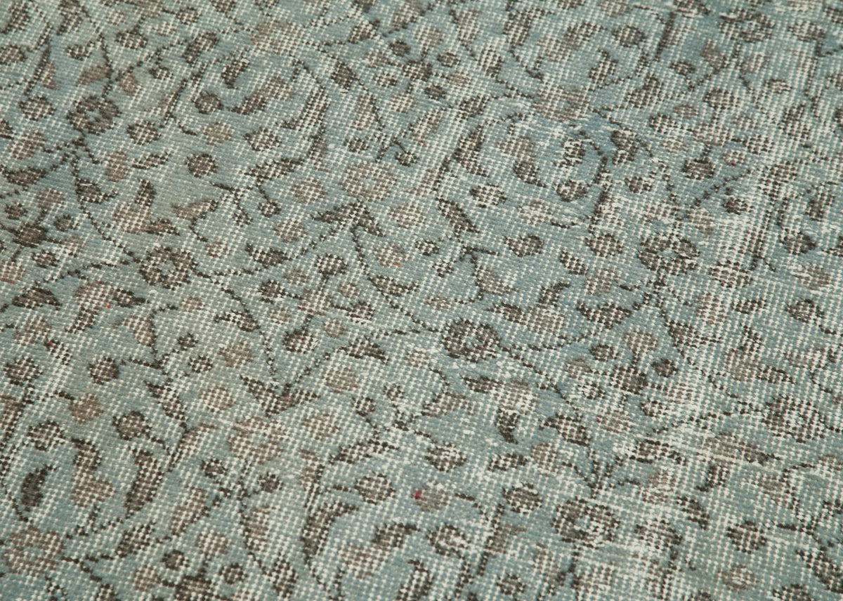3x10 Blue Overdyed Runner Rug - 38151