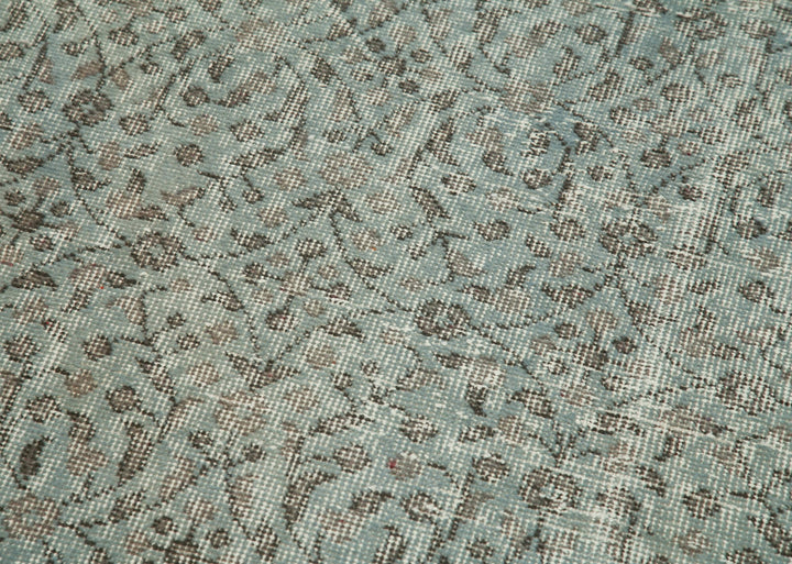 3x10 Blue Overdyed Runner Rug - 38151