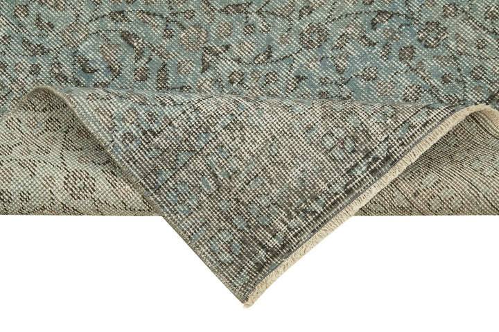 3x10 Blue Overdyed Runner Rug - 38151