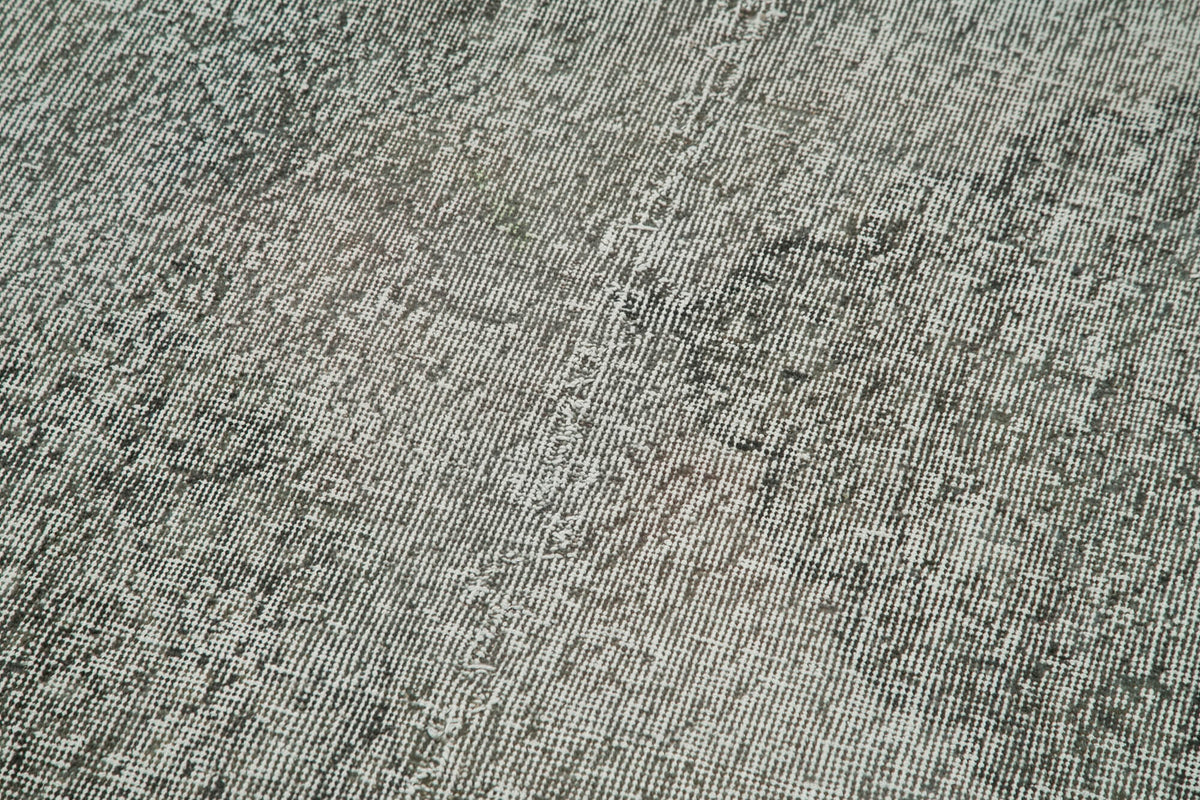 3x12 Grey Overdyed Runner Rug - 38165
