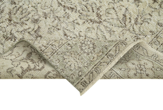 3x9 Beige Overdyed Runner Rug - 38168