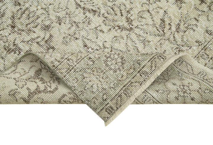 3x9 Beige Overdyed Runner Rug - 38168