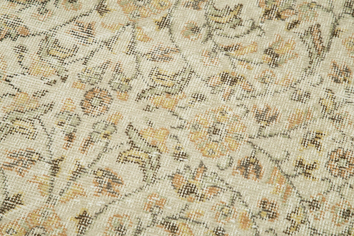 3x9 Beige Overdyed Runner Rug - 38176
