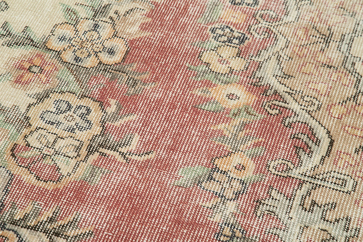 3x10 Beige Overdyed Runner Rug - 38193