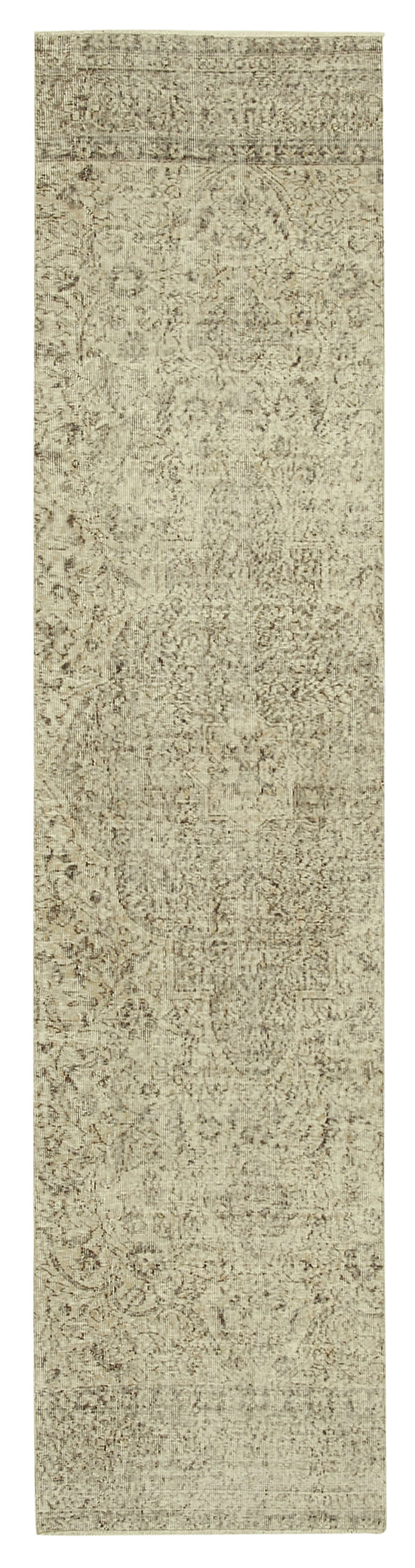 2x10 Beige Overdyed Runner Rug - 38209