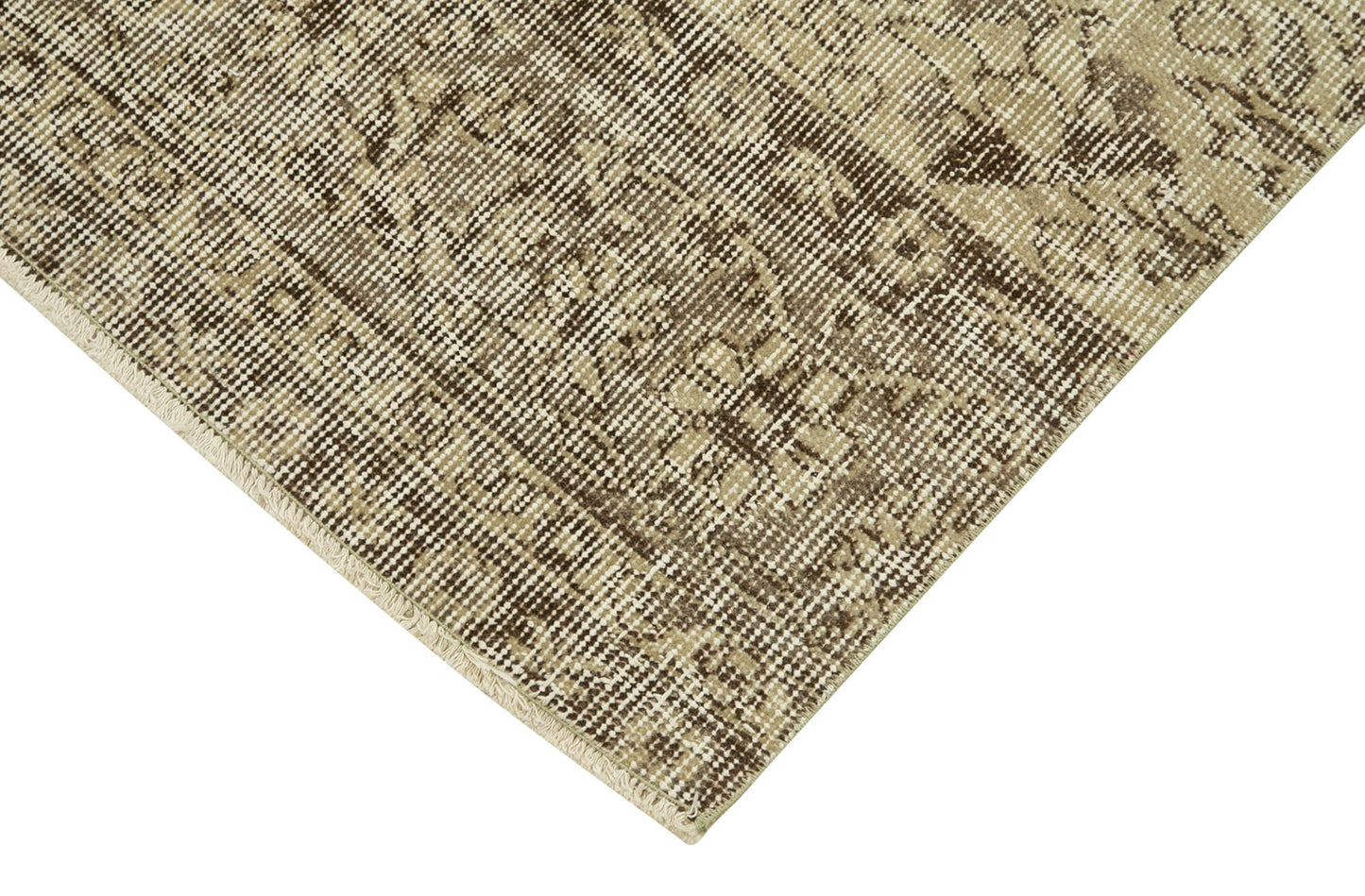 2x10 Beige Overdyed Runner Rug - 38209