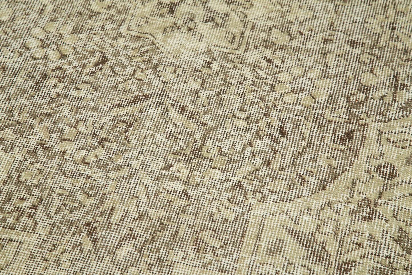 2x10 Beige Overdyed Runner Rug - 38209