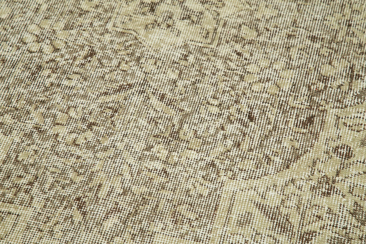 2x10 Beige Overdyed Runner Rug - 38209