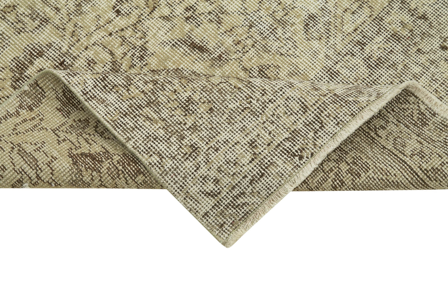 2x10 Beige Overdyed Runner Rug - 38209