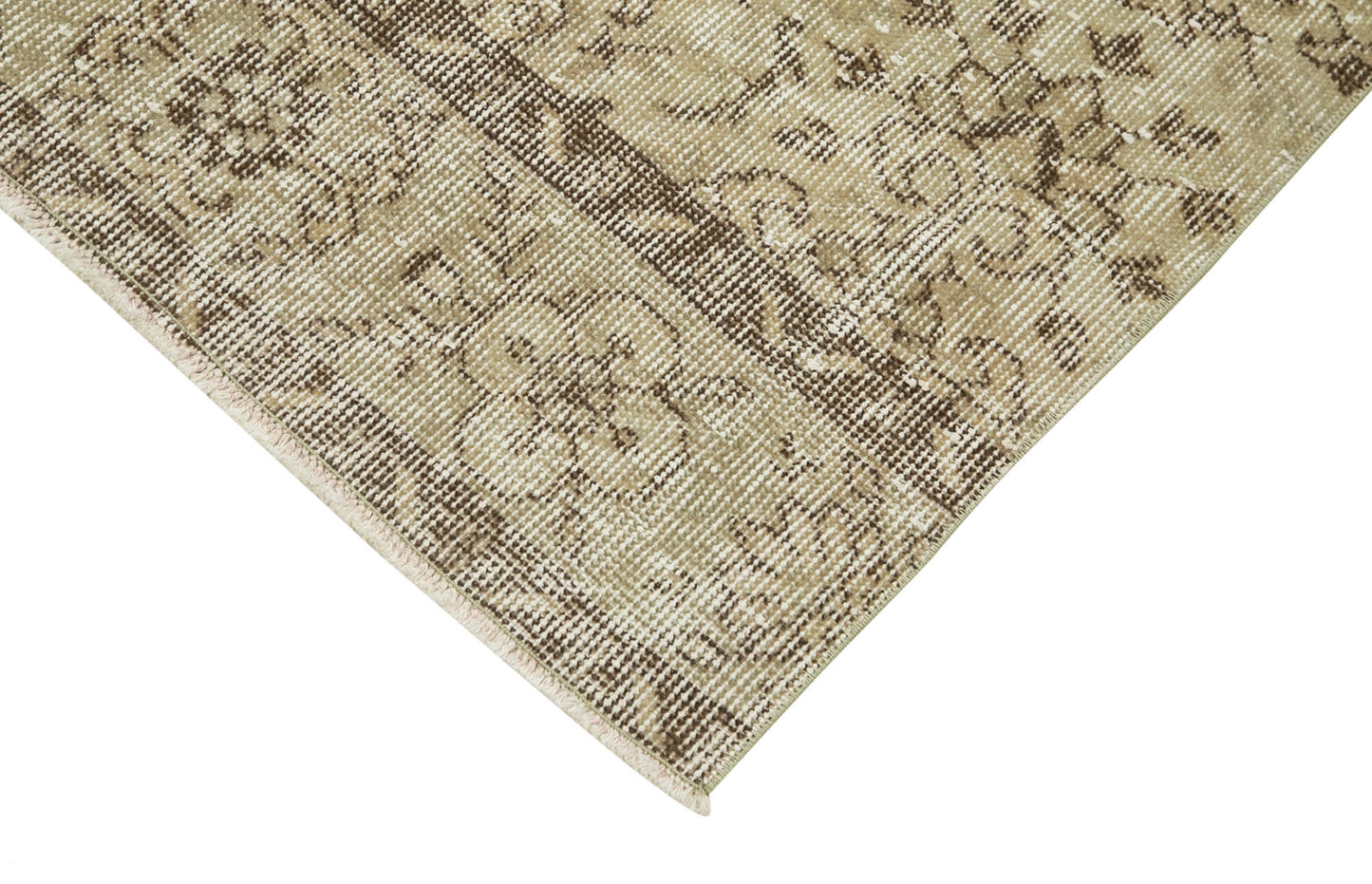 3x9 Beige Overdyed Runner Rug - 38213