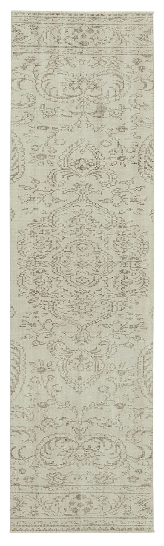 3x10 Beige Overdyed Runner Rug - 38251