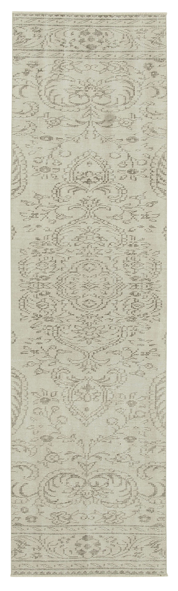 3x10 Beige Overdyed Runner Rug - 38251